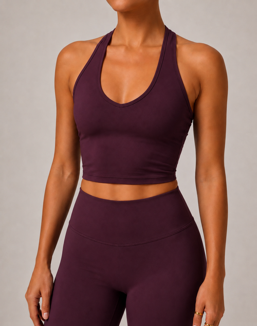 Elevate halter top